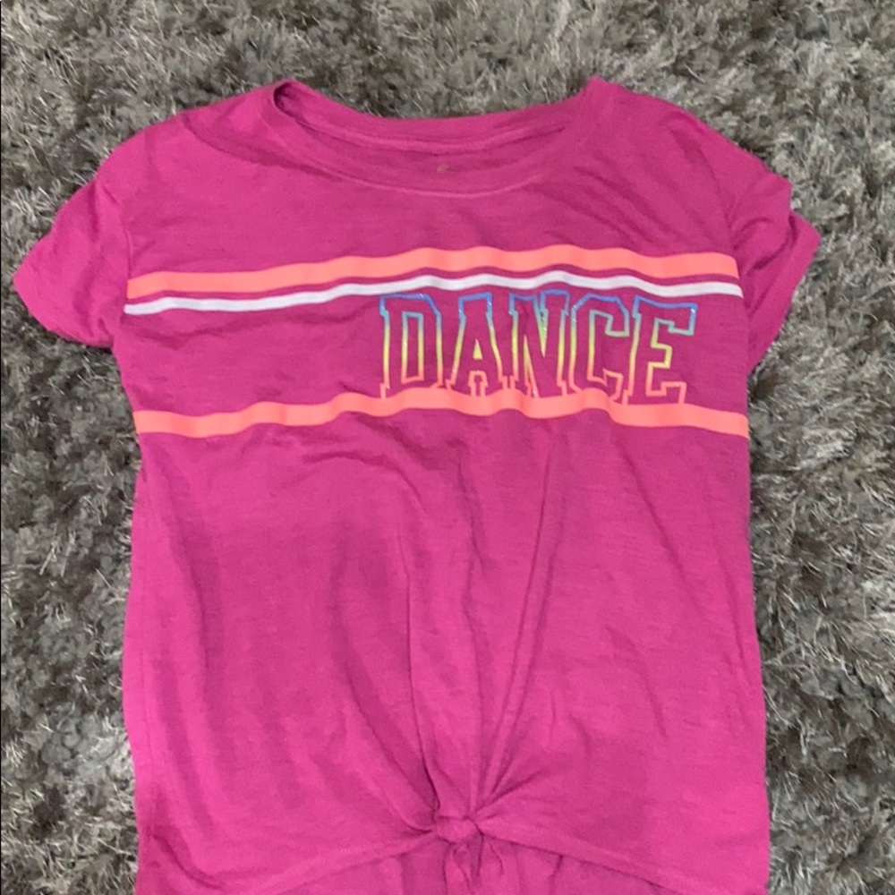 dance pink shirt